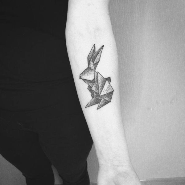 tatuaggio coniglio 128
