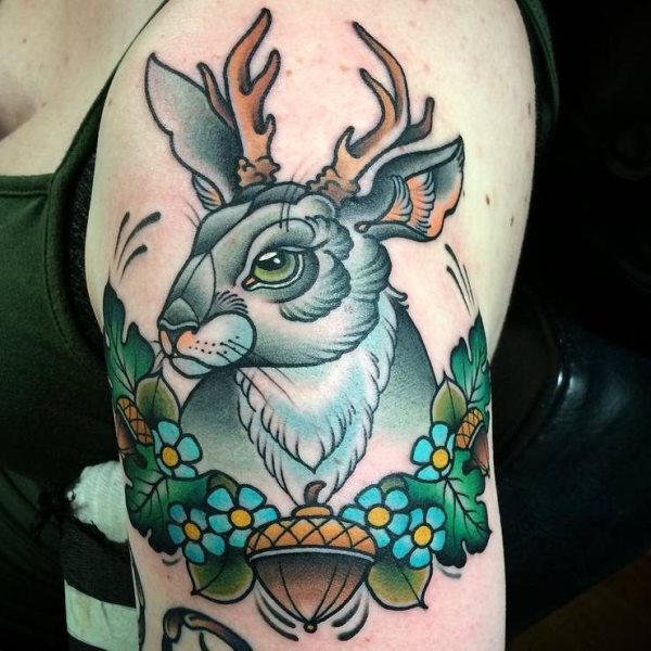 tatuaggio coniglio 152