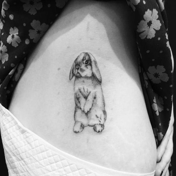 tatuaggio coniglio 155
