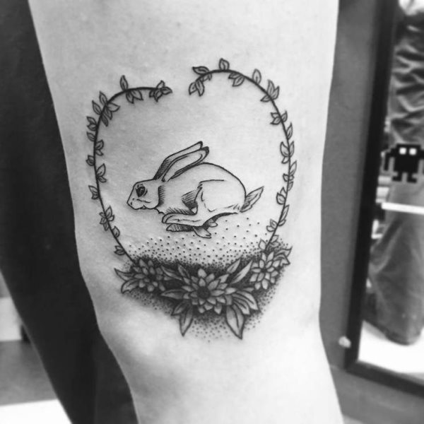 tatuaggio coniglio 161