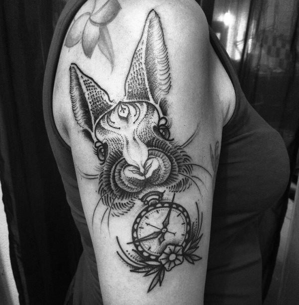 tatuaggio coniglio 167