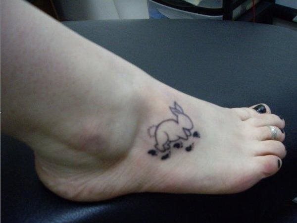 tatuaggio coniglio 17