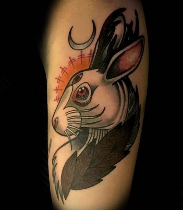 tatuaggio coniglio 206