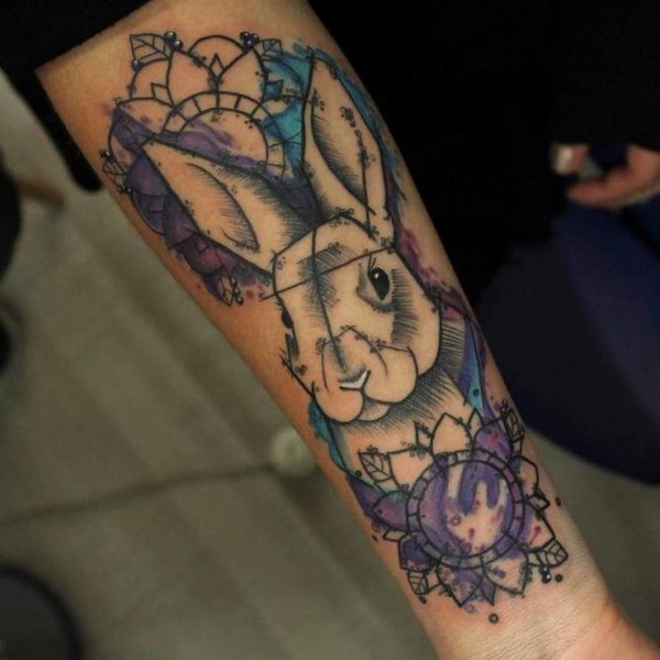 tatuaggio coniglio 209