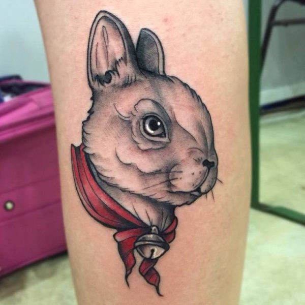 tatuaggio coniglio 242