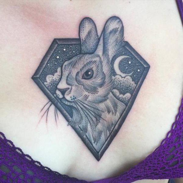 tatuaggio coniglio 248