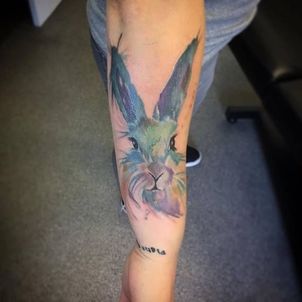 tatuaggio coniglio 275