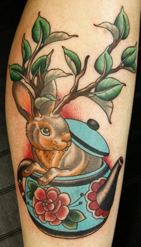 tatuaggio coniglio 35