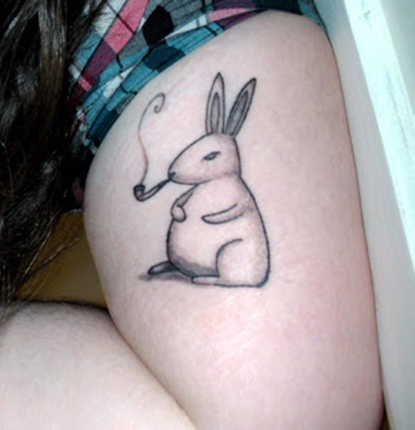 tatuaggio coniglio 86