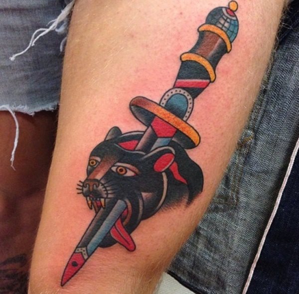 tatuaggio pantera 494