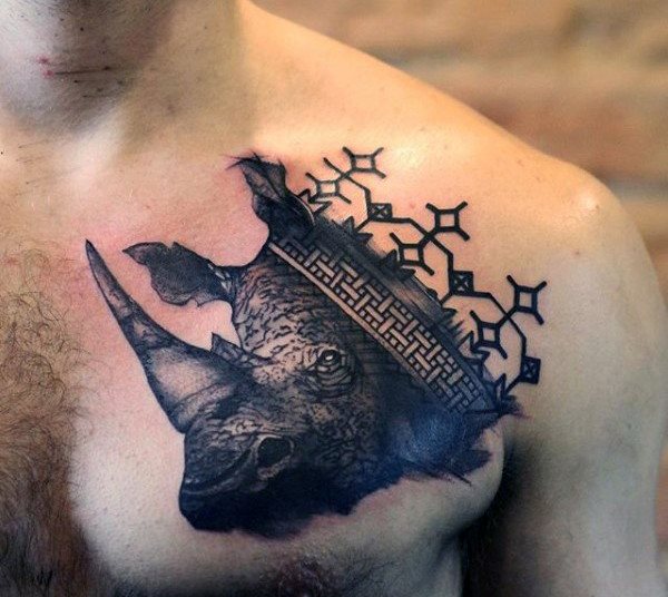 tatuaggio rinoceronte 143