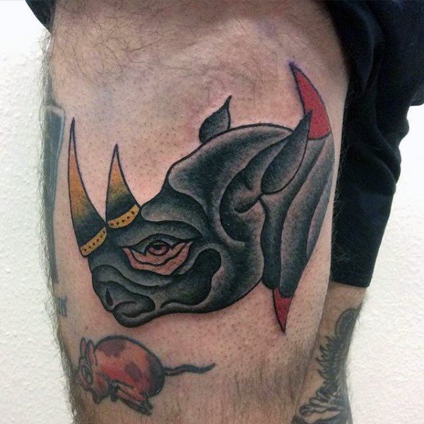 tatuaggio rinoceronte 149