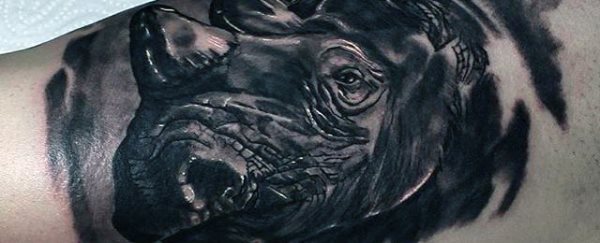 tatuaggio rinoceronte 194