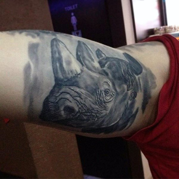 tatuaggio rinoceronte 245