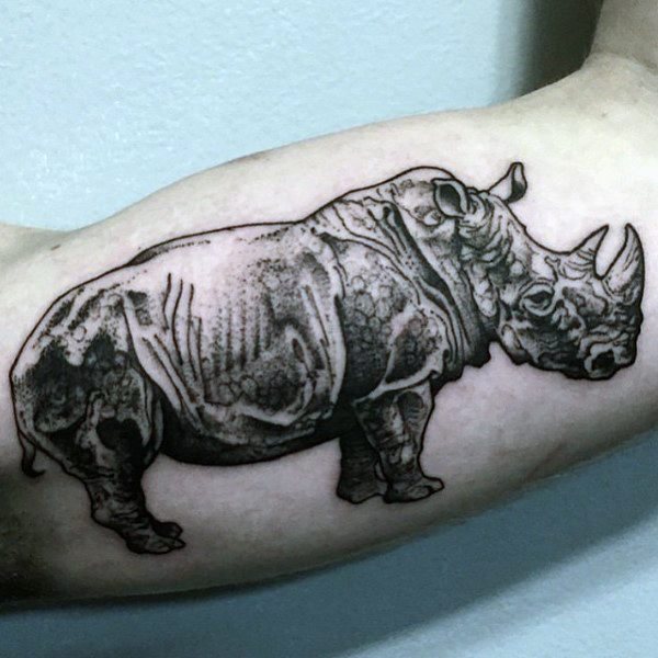 tatuaggio rinoceronte 26