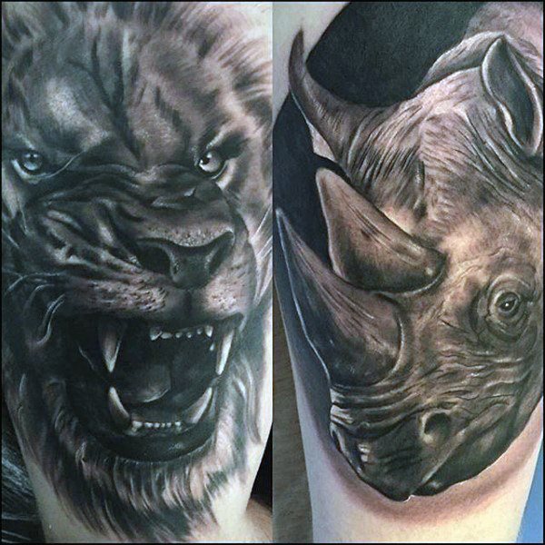 tatuaggio rinoceronte 98