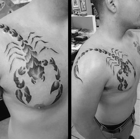 tatuaggio scorpione 191