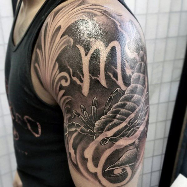 tatuaggio scorpione 308