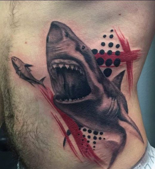 tatuaggio squalo 191