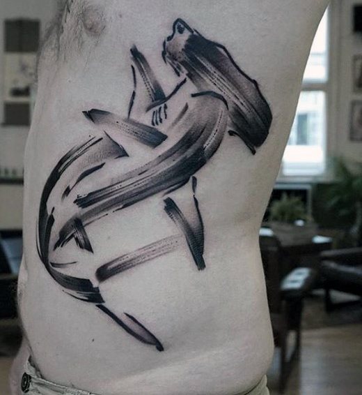 tatuaggio squalo 233