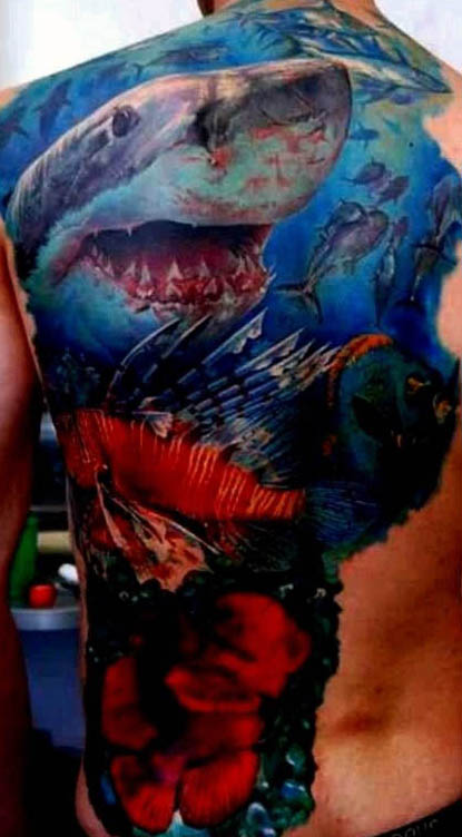 tatuaggio squalo 263