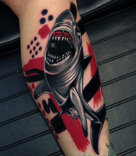 tatuaggio squalo 317
