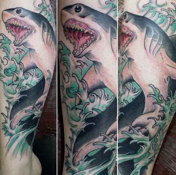 tatuaggio squalo 353