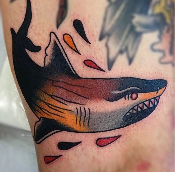 tatuaggio squalo 383