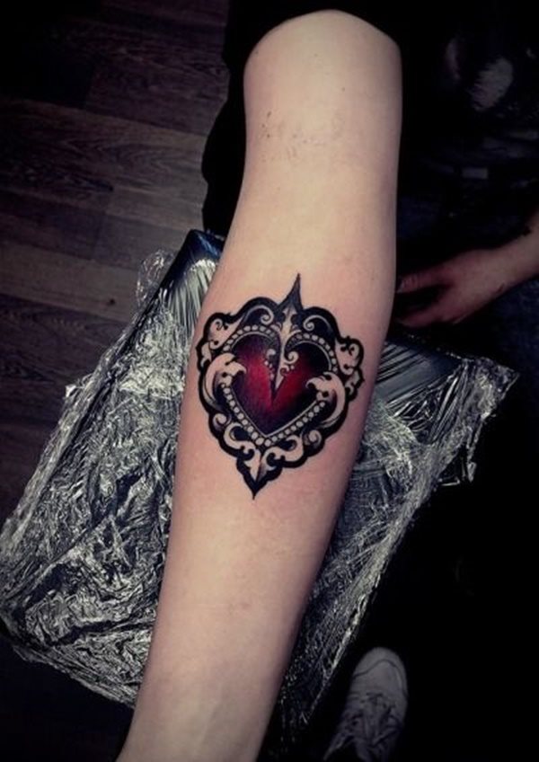 tatuaggio cuore 211