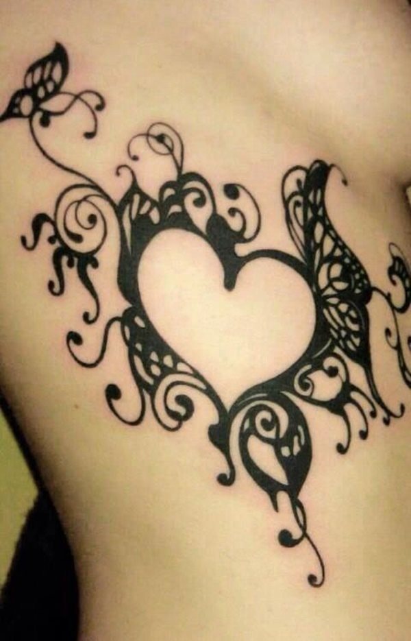 tatuaggio cuore 223
