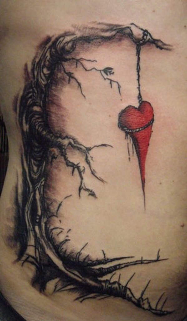 tatuaggio cuore 233