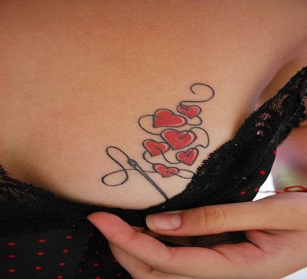 tatuaggio cuore 91