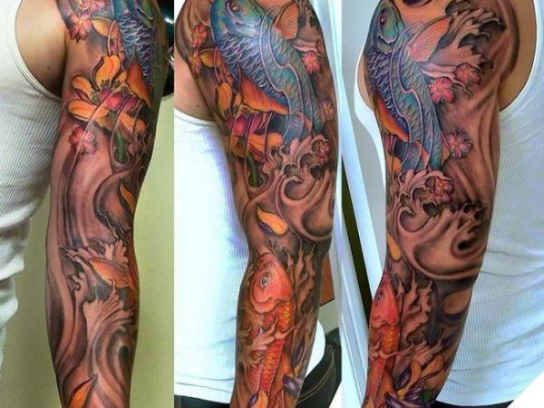 tatuaggio koi 353