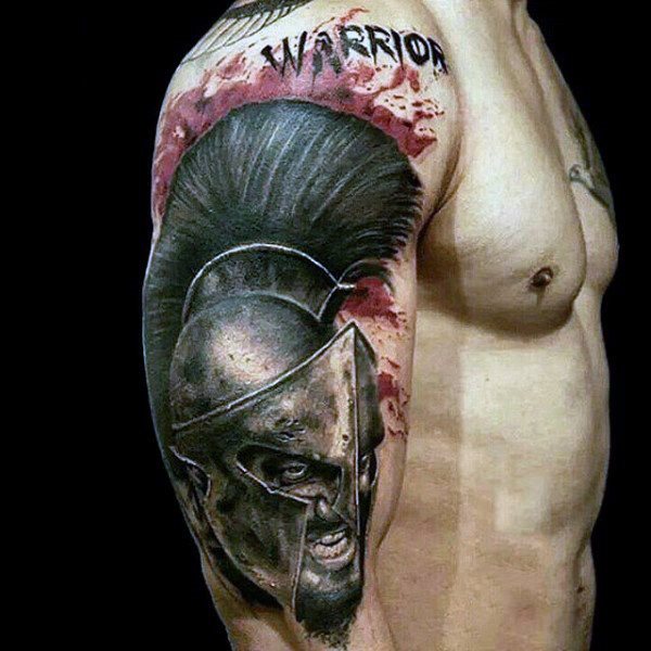 115 Tatuaggi con i guerrieri (con significato)