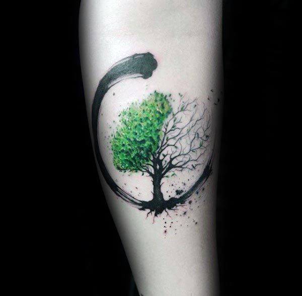 tatuaggio albero vita 134