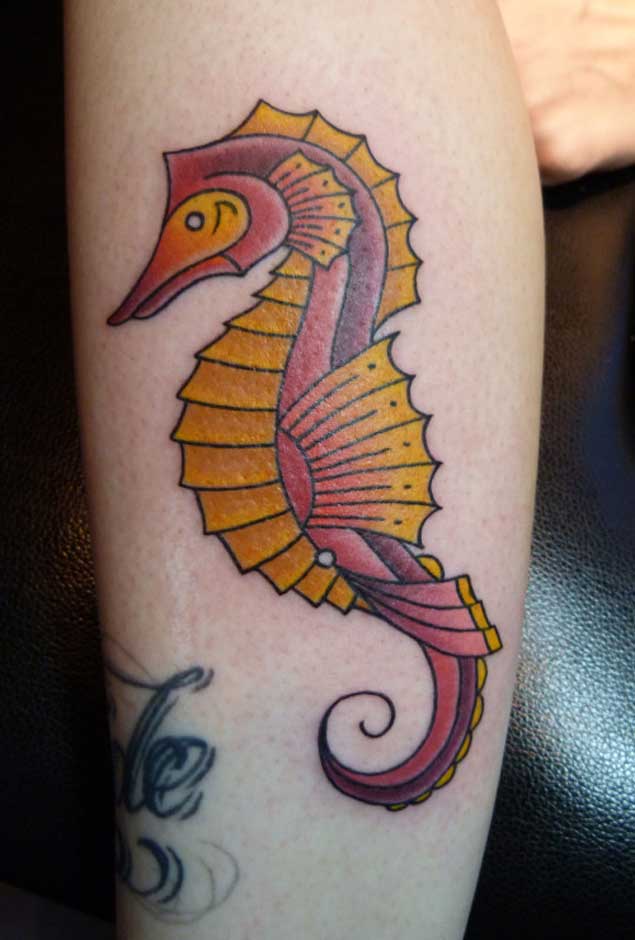 tatuaggio cavalluccio marino 146