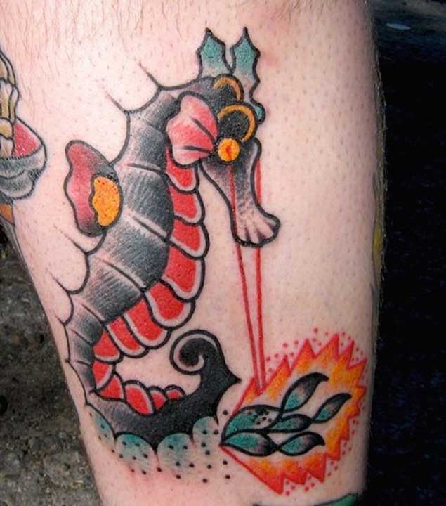 tatuaggio cavalluccio marino 149