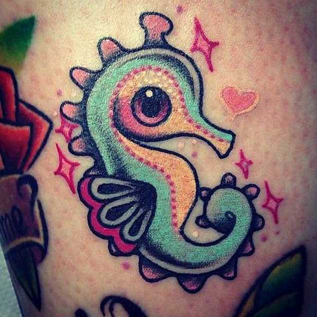 tatuaggio cavalluccio marino 167