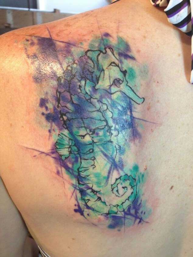tatuaggio cavalluccio marino 29
