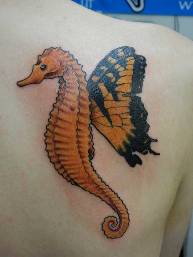 tatuaggio cavalluccio marino 95