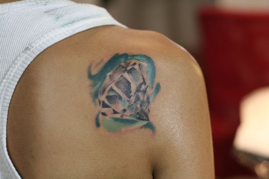 tatuaggio diamante 263