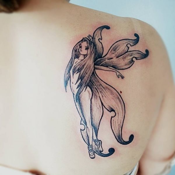 tatuaggio fata 146