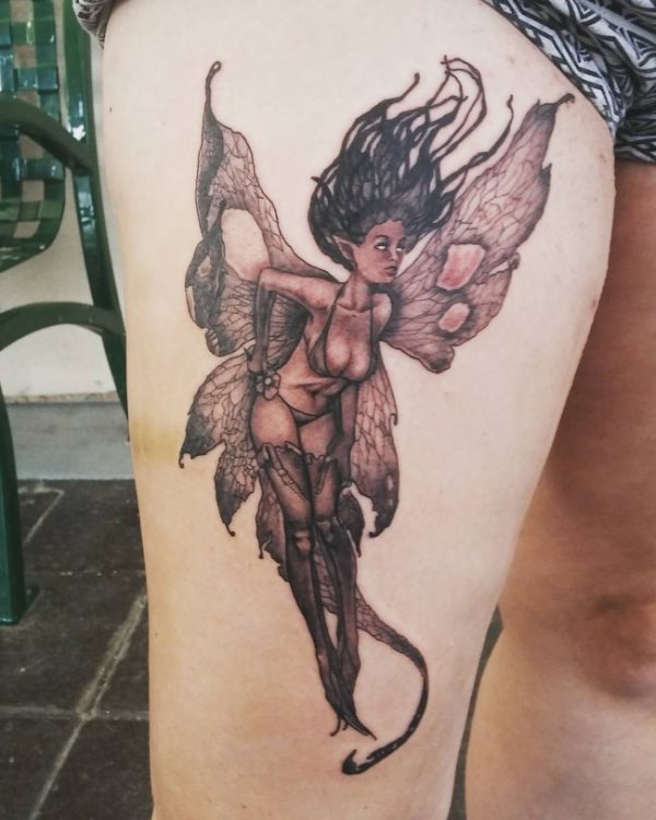 tatuaggio fata 23