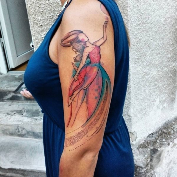tatuaggio fata 26