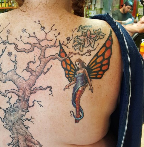 tatuaggio fata 41