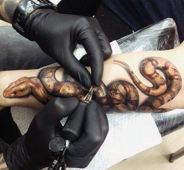 60 Tatuaggi con il serpente (con significato)