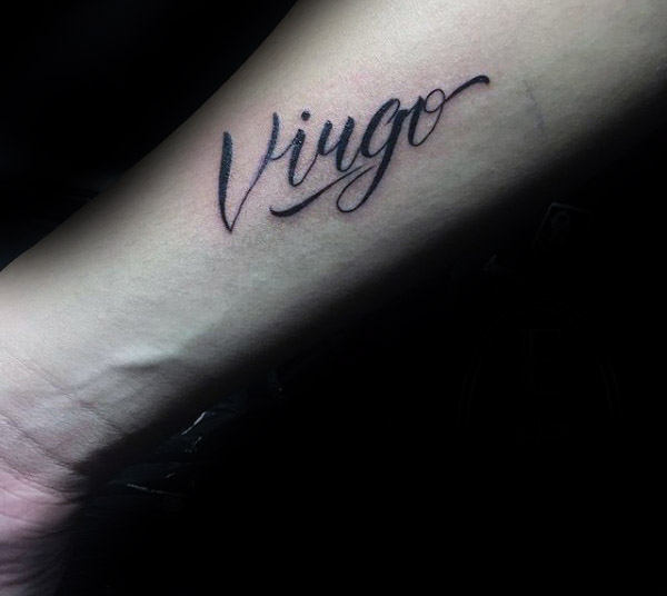tatuaggio segno vergine 105