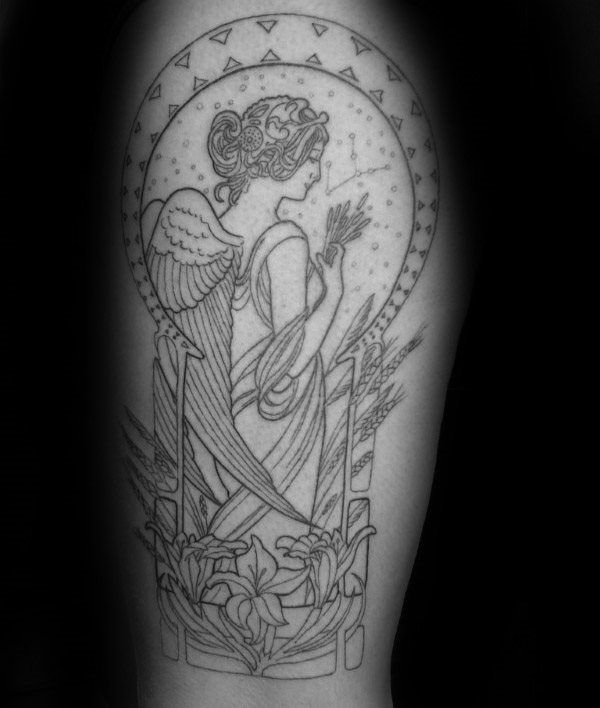 tatuaggio segno vergine 93