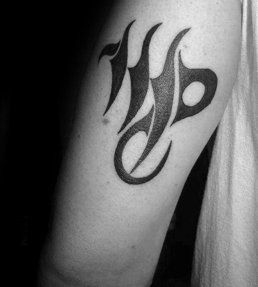 tatuaggio segno vergine 97