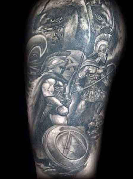 tatuaggio spartano 100
